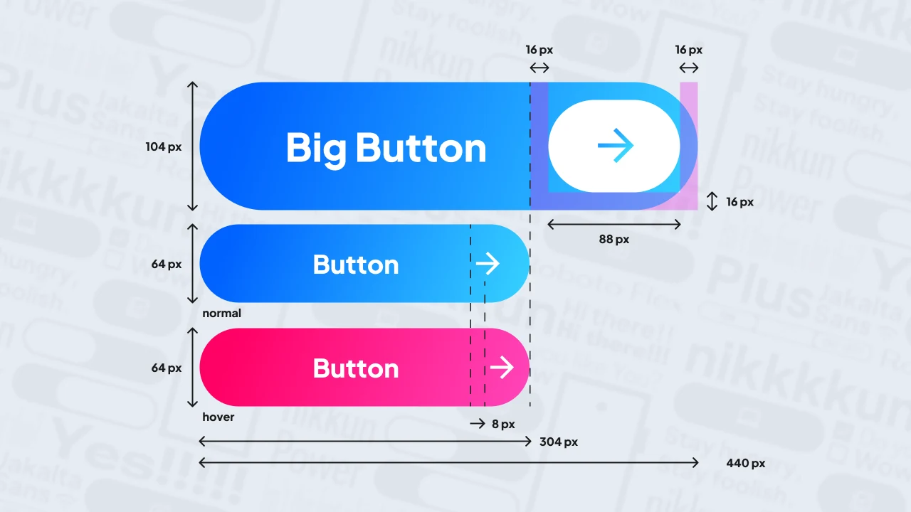 Button UI Design