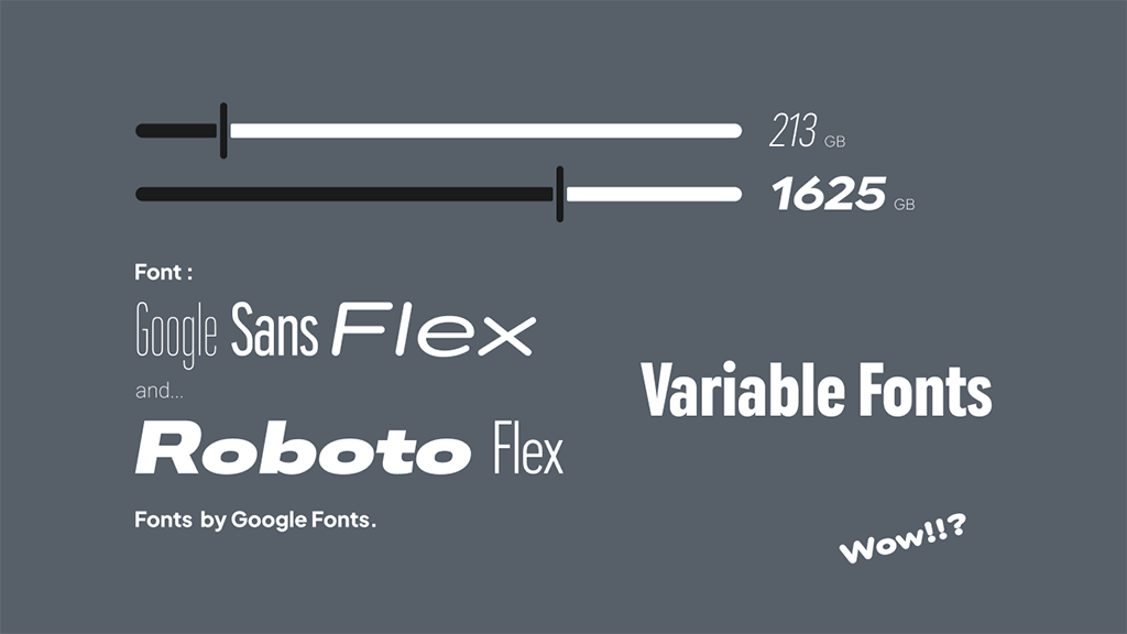 Variable Fonts Example